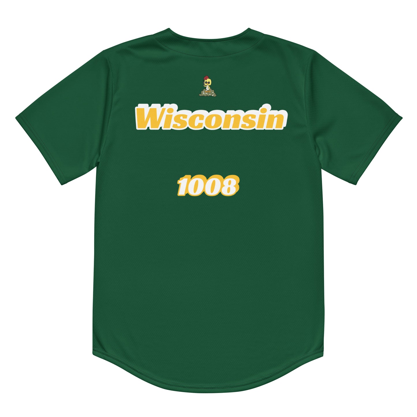 Clieyo Wisconsin Baseball Jersey